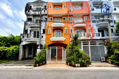 อาคารพาณิชย์ เขตประเวศ : ขายอาคารพาณิชย์ 4 ชั้น เนื้อที่ 28.5 ตร.ว.  ซอยสุทธิพงษ์ 3 แยก 5-2  ตกแต่งสวย ใกล้MRT สายสีเหลือง 