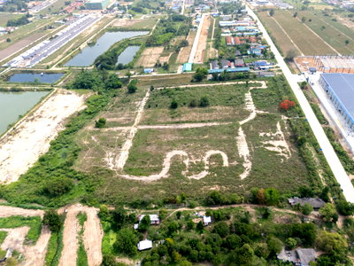 Land for sale Nikhom Pattana Rayong : Purple-Zoned Industrial Land for Sale in Nikhom Phatthana, Rayong — 36 Rai 3 Ngan 67.3 Sq.Wah