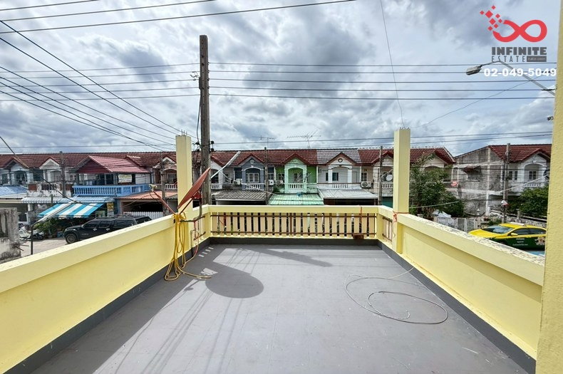 รูป ขายทาวน์เฮาส์ 2 ชั้น หมู่บ้านอรุณธร 18 ตร.ว. สุขาภิบาล 5 ซอย 45 พร้อมอยู่ - รูปที่ 12/13