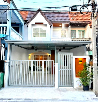 ทาวน์โฮม นนทบุรี : ขายทาวน์เฮาส์ โครงการ หมู่บ้านบัวทอง 2 2 ชั้น 3 ห้องนอน 2 ห้องน้ำ