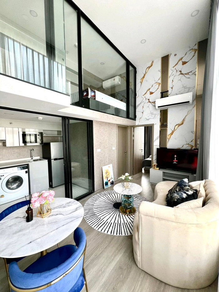 รูป 🔥 KnightsBridge Space สุขุมวิท–พระราม 4 Duplex Loft 2 ชั้น เพียง 32,900 บาท ✨ ห้องดีไซน์พิเศษ ใกล้ BTS ทองหล่อ และ EmQuartier พร้อมเข้าอยู่ 🏙️ - รูปที่ 5/13