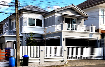 บ้านเดี่ยวให้เช่า : 🏡✨ ให้เช่าบ้านเดี่ยว 2 ชั้น พร้อมอยู่ – เรสซิเด้นซ์พาร์ค ชวนชื่น ซิตี้  📍 ทำเลเชื่อมต่อ รามอินทรา • วัชรพล • คู้บอน