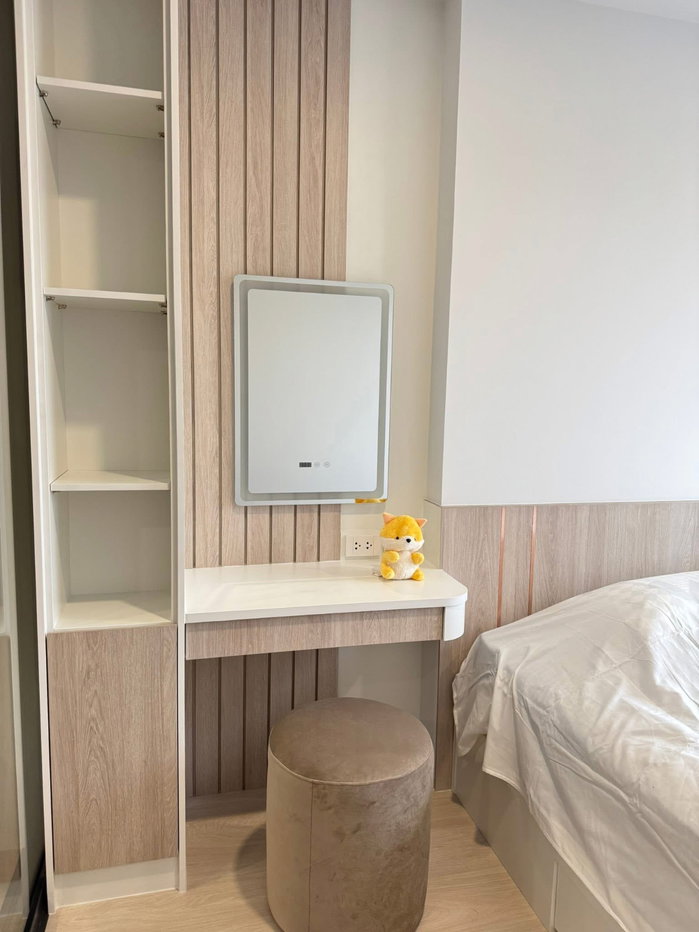 รูป ให้เช่า คอนโดใหม่เอี่ยม คอนโด aspire vibha-victory ขนาด32.7m2 ชั้น19 ครัวหลัง - รูปที่ 7/17