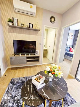 🎈#MT2607_035 🎈💥Urgent💥 Guaranteed availability! Click quickly before it's gone‼️ For Rent 15k.🔥 Modiz Rhyme Ramkhamhaeng Condo