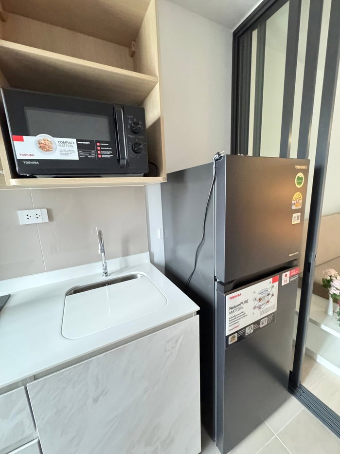 รูป ให้เช่า คอนโดใหม่เอี่ยม คอนโด aspire vibha-victory ขนาด32.7m2 ชั้น19 ครัวหลัง - รูปที่ 11/17