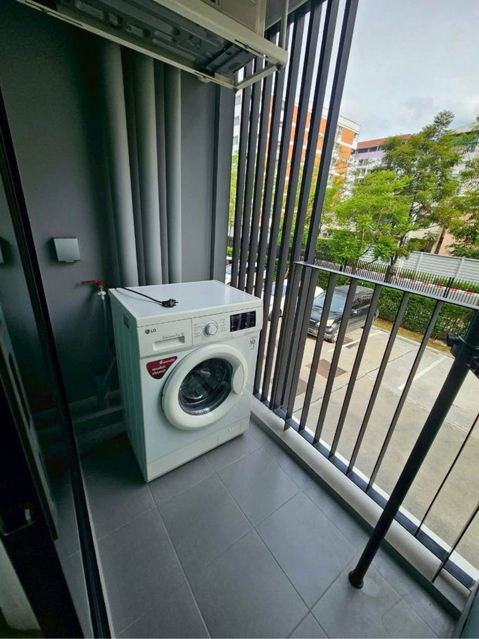 รูป ให้เช่า Kave town Shift ข้างม.กรุงเทพ ตึก A ชั้น 2 ขนาด 25 ตร.ม วิวนอก🩵 - รูปที่ 10/11