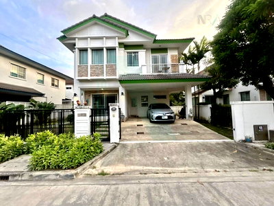 บ้านเดี่ยวให้เช่า : 📌 ให้เช่าบ้านเดี่ยว 2 ชั้น มัณฑนา 2 อ่อนนุช - วงแหวน 4 ห้องนอน 3 ห้องน้ำ