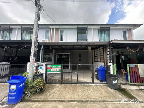 ทาวน์เฮ้าส์ 16.4 ตร.วา บ้านพฤกษา 125 ลาดกระบัง-สุวรรณภูมิ 3 บางพลี สมุทรปราการ 1.2M