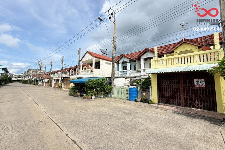 รูป ขายทาวน์เฮาส์ 2 ชั้น หมู่บ้านอรุณธร 18 ตร.ว. สุขาภิบาล 5 ซอย 45 พร้อมอยู่ - รูปที่ 1/13