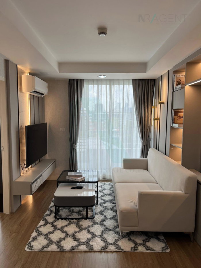 รูป 🚩 ให้เช่าคอนโด เดอะ คริส รัชดา 17 อาคาร 7 ชั้น 7 2 ห้องนอน ขนาด 45 ตรม ใกล้ บิ๊กซี เอ็กซ์ตร้า รัชดา - รูปที่ 4/8