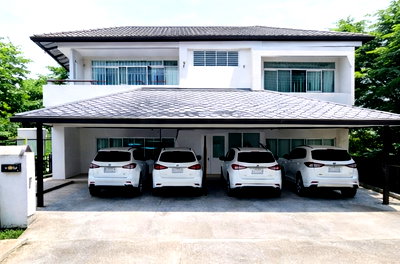 บ้านเดี่ยวให้เช่า : วชิรธรรมสาธิต37-45 บ้านเดี่ยว 2ชั้น 4นอน 2น้ำ ใกล้ BTS อุดมสุข 1.69กม. 80 ตร.ว.350ตร.ม. จอดรถ 4-6 คัน ถนนสุขุมวิท 101/1