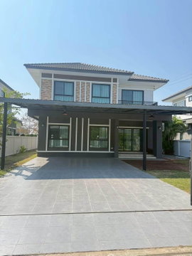 บ้านในโครงการ ระบบรักษาความปลอดภัยดีเยี่ยม พื้นที่กว้าง เหมาะสำหรับครอบครัวใหญ่    #ASP-H0797
