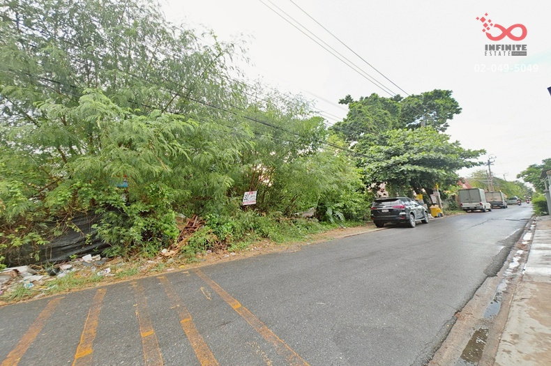 รูป ขายที่ดินเปล่า 92 ตร.ว ถนนรามอินทรา - คู้บอน 31 ใกล้รถไฟฟ้าสายสีชมพู - รูปที่ 2/6
