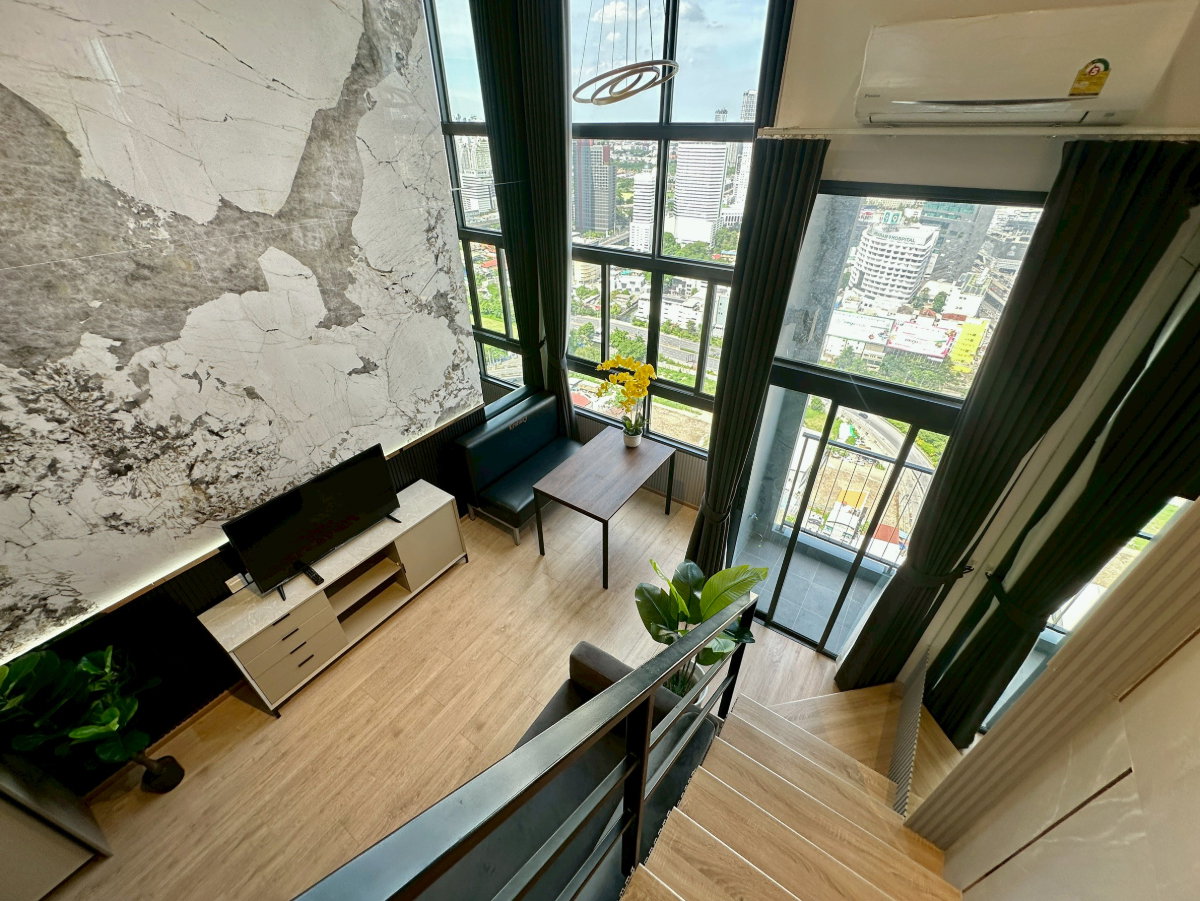 รูป  IDEO Rama 9-Asoke | ห้อง Duplex | ชั้นสูง | วิวใจกลางเมือง - รูปที่ 15/26