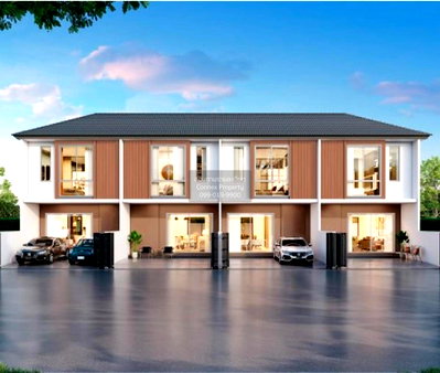 Townhouses for sale Phra Samut Jadee Samut Prakarn : For Sale Townhouse/Townhome  , Pruksa Ville 107/2 Prachauthit , Nai Khlong Bang Pla Kot , Phra Samut Chedi , Samut Prakarn , CX-163330 ✅ Live chat with us ADD LINE @connexproperty ✅