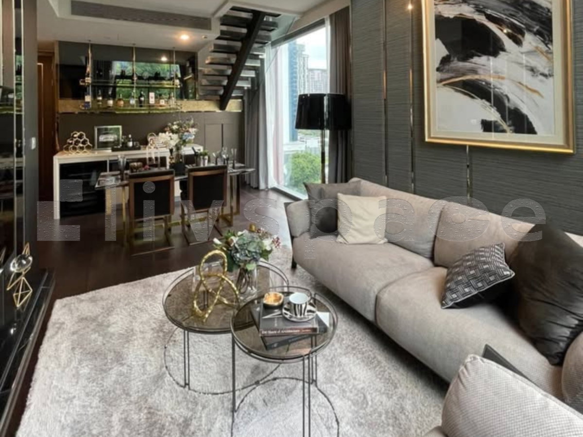 รูป ▚ LL112ツ ให้เช่า: Laviq Sukhumvit 57 2 ห้องนอน Duplex 97.52ตร.ม. ห้องมุม แต่งหรูมาก Rare Unit พร้อมอยู่✨ - รูปที่ 5/12
