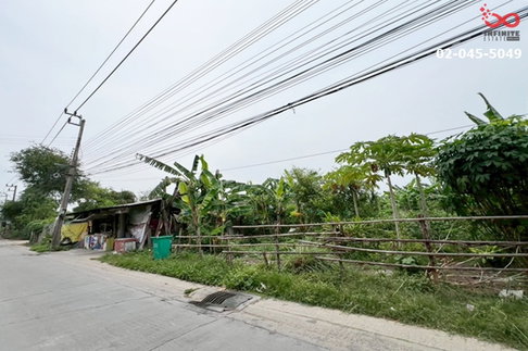 ขายที่ดิน 393 ตร.ว. ถนนศรีนครินทร์ อ่อนนุช 66 สวนหลวง ใกล้รถไฟฟ้าสายสีเหลือง