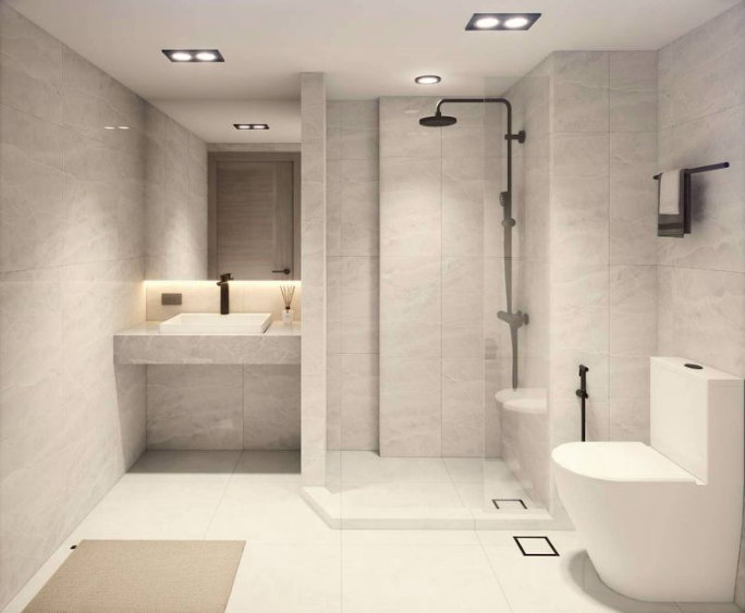 รูป ขาย Chomdoi Square เชียงใหม่ คอนโดห้องสวยสไตล์ **Modern Luxury** ออกแบบอย่างพิถีพิถันในโทนอบอุ่น CH-4 - รูปที่ 6/18
