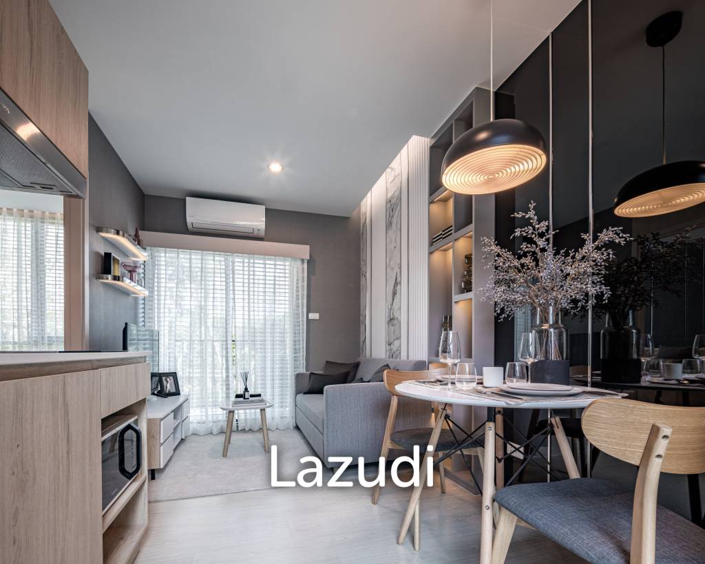 รูป คอนโดใหม่ 1 ห้องนอน 25.8 ตร.ม. ชั้น 22 ทำเลบางนา ศรีนครินทร์ - รูปที่ 6/10