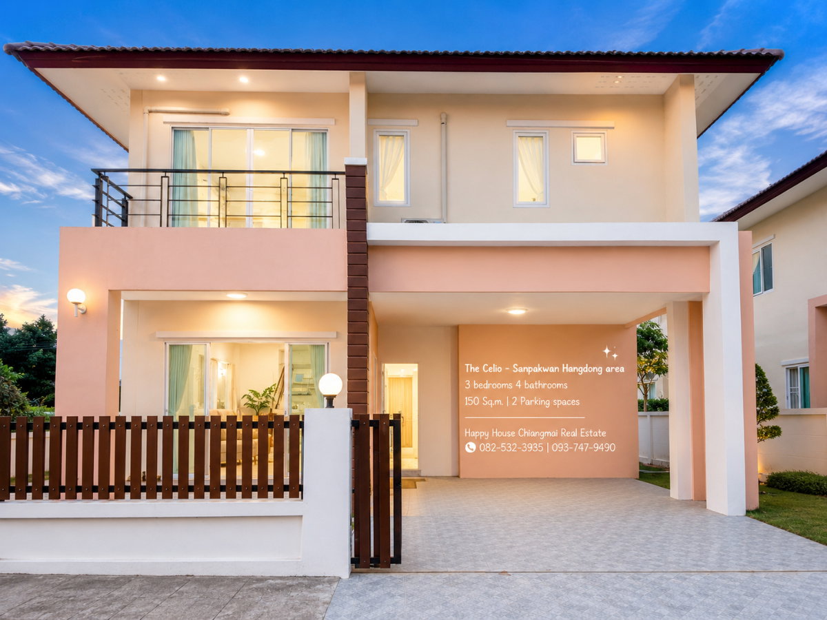 รูป ให้เช่า บ้านเดี่ยวในหมู่บ้าน เดอะ เซลิโอ (3 ห้องนอน) 082-532-3935 Apple - รูปที่ 2/19