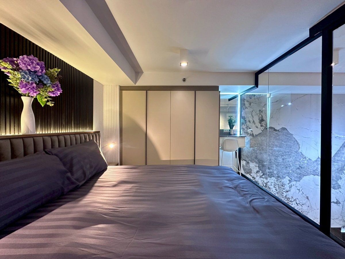 รูป  IDEO Rama 9-Asoke | ห้อง Duplex | ชั้นสูง | วิวใจกลางเมือง - รูปที่ 3/26
