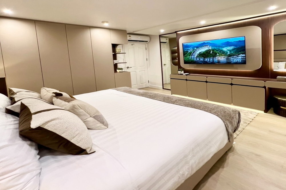 รูป 🔥ขายด่วน !! Belle Park Residence, 3 ห้องนอน, 2 ห้องน้ำ, ชั้นสูง 17++, ห้องกว้าง !! Code C20260700003 แต่งครบ, ราคาพิเศษ!!📣📣 - รูปที่ 7/15