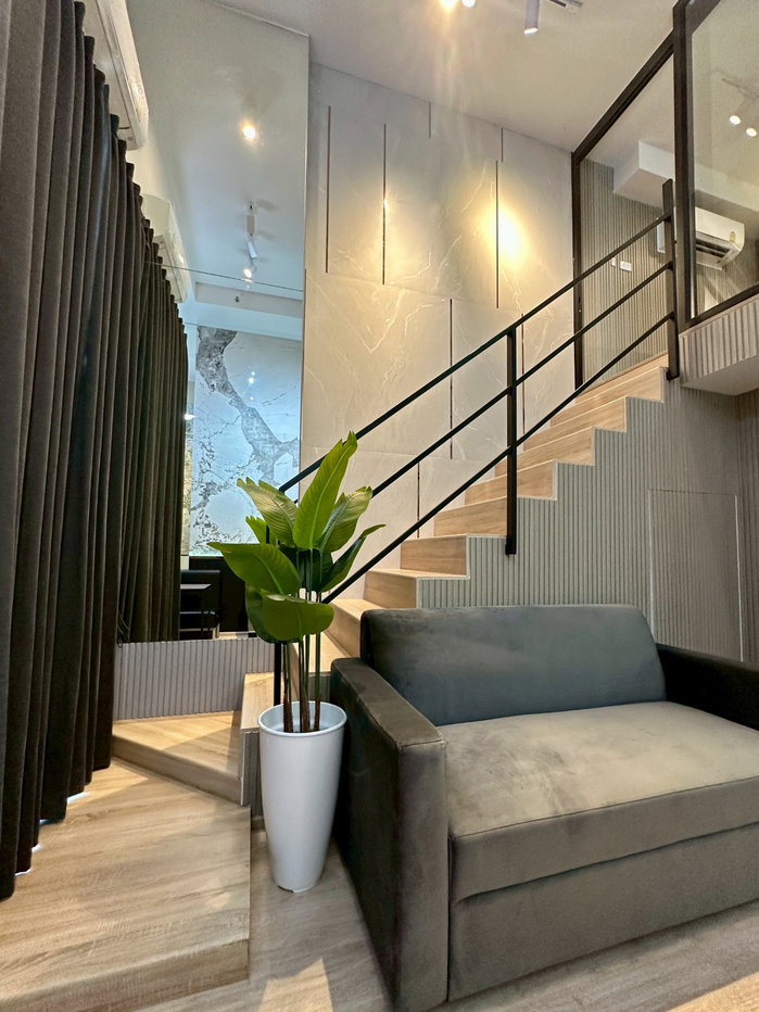 รูป  IDEO Rama 9-Asoke | ห้อง Duplex | ชั้นสูง | วิวใจกลางเมือง - รูปที่ 12/26