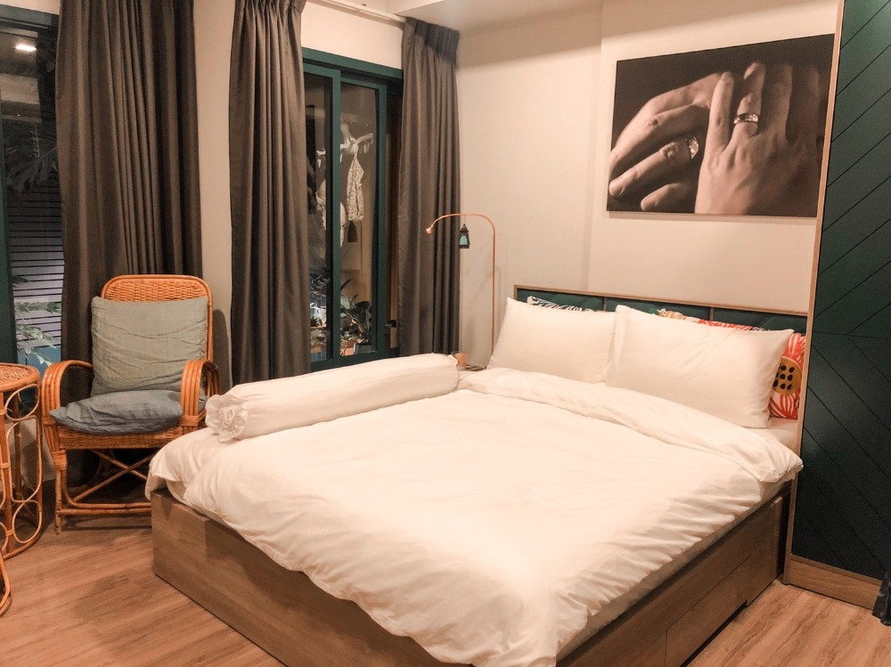 picture ✨ Condo for Rent: The Base Sukhumvit 50, 25 sq m, Building A, 2nd floor. Only 13,000 THB 🏡💖 - 1/5