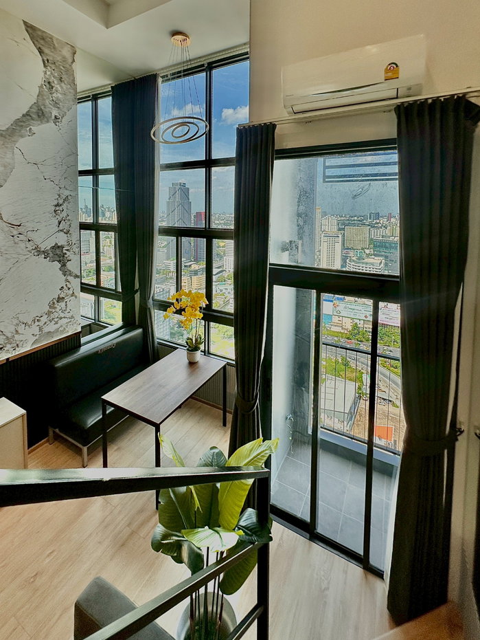 รูป  IDEO Rama 9-Asoke | ห้อง Duplex | ชั้นสูง | วิวใจกลางเมือง - รูปที่ 14/26