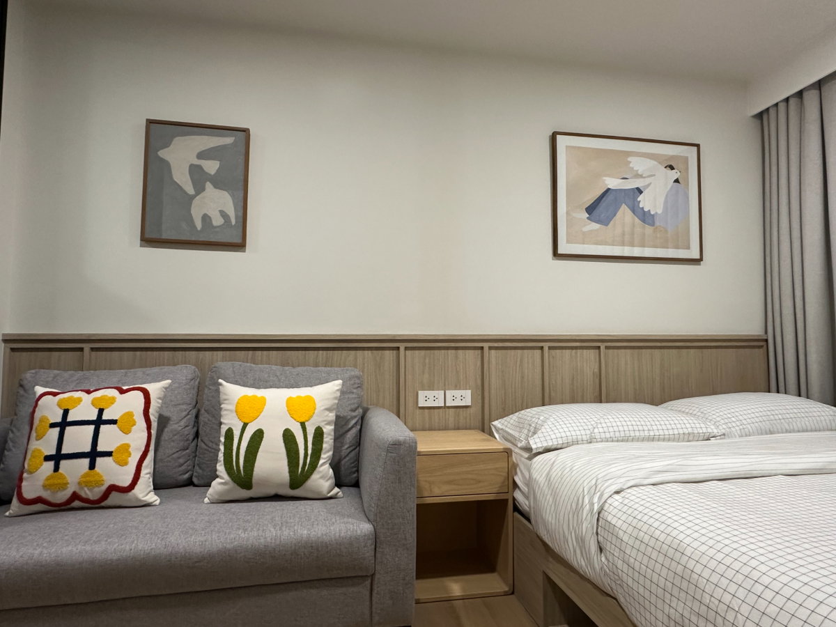 รูป 🌿 [ห้องมุม วิวสระ Premium Room] ปล่อยเช่า Kave Luminous Bangmod  (เคฟ ลูมินัส บางมด) - รูปที่ 15/36