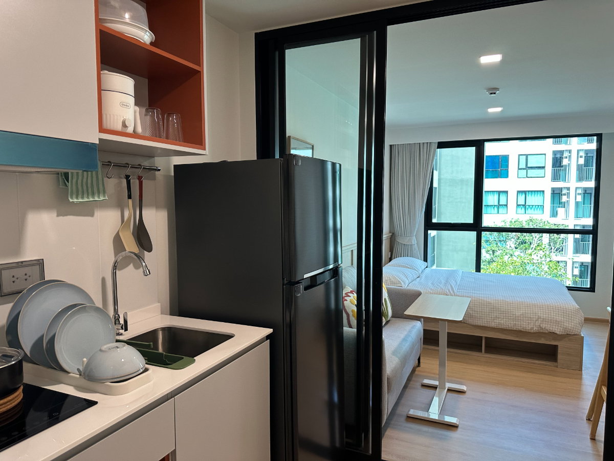 รูป 🌿 [ห้องมุม วิวสระ Premium Room] ปล่อยเช่า Kave Luminous Bangmod  (เคฟ ลูมินัส บางมด) - รูปที่ 5/36