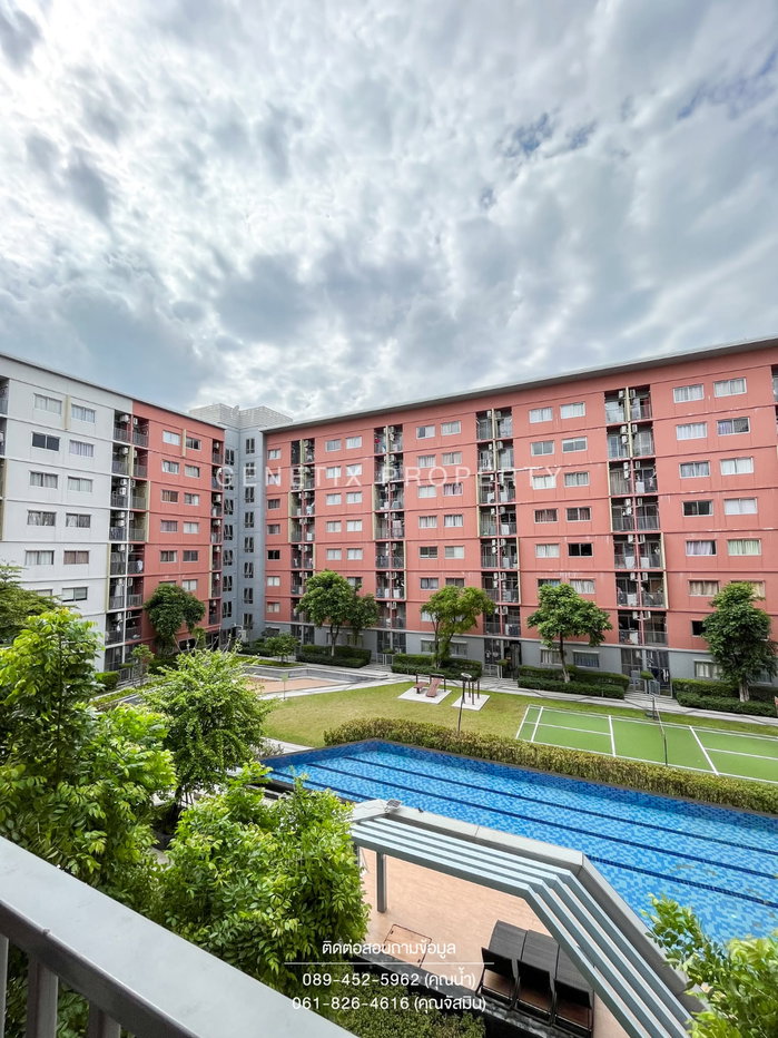 รูป 🏫 ให้เช่า!! พลัมพาร์ค 2 ห้องนอน 44 ตรม. คอนโดใกล้ ม.กรุงเทพ  เฟอร์ครบ มีเครื่องซักผ้า พร้อมอยู่ 12,500 บาท/เดือน - รูปที่ 17/18