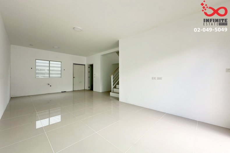 รูป ขายทาวน์เฮ้าส์ 2 ชั้น หมู่บ้านพฤกษา 134 รังสิต คลอง 7 บ้านใหม่ไม่เคยเข้าอยู่ สไตล์สแกนดิเนเวียน - รูปที่ 6/12