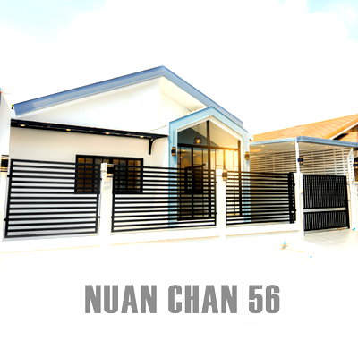 บ้านเดี่ยว ถนนรามอินทรา : CS003 🔑 บ้านเดี่ยวชั้นเดียวสไตล์มินิมอล พร้อมเข้าอยู่ รีโนเวทใหม่ หมู่บ้านเคหะธานี 2 | นวลจันทร์ 56