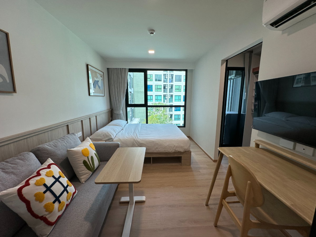 รูป 🌿 [ห้องมุม วิวสระ Premium Room] ปล่อยเช่า Kave Luminous Bangmod  (เคฟ ลูมินัส บางมด) - รูปที่ 6/36