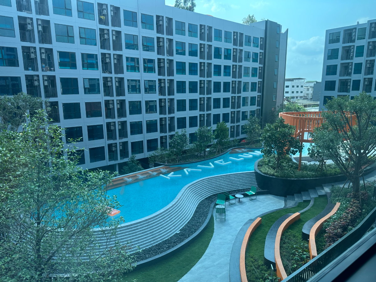 รูป 🌿 [ห้องมุม วิวสระ Premium Room] ปล่อยเช่า Kave Luminous Bangmod  (เคฟ ลูมินัส บางมด) - รูปที่ 2/36