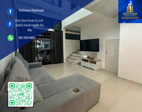 ⚡️Available Now⚡️ ⚡️Ready to Move in⚡️ Eco space Bangna village ทาวน์โฮม 3 ชั้น เรียบวงแหวนกาญจนา✨