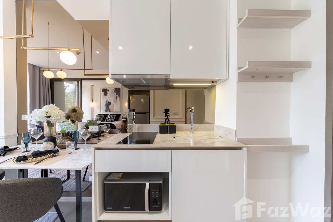 รูป ขาย คอนโด 1 ห้องนอน ในโครงการ ฟินน์ อโศก สุขุมวิท 10 6559712 - รูปที่ 6/8