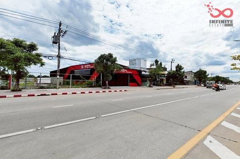 ขายที่ดินถมแล้ว 2 ไร่ 2 งาน 36 ตร.ว. ติดถนนเทพารักษ์ คลองถนน สายไหม แปลงสวย