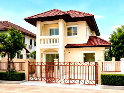 บ้านเดี่ยวให้เช่า : เมืองเอก บ้านเดี่ยว 2 ชั้นวิภาวดี รังสิต ใกล้ดูโฮม บางพูน 100ม. 3นอน 4แอร์ 2น้ำ ใหม่ 35 ตร.ว. 140 ตร.ม.