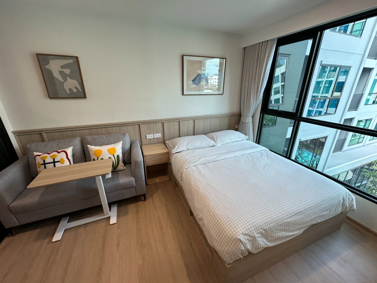 รูป 🌿 [ห้องมุม วิวสระ Premium Room] ปล่อยเช่า Kave Luminous Bangmod  (เคฟ ลูมินัส บางมด) - รูปที่ 7/36