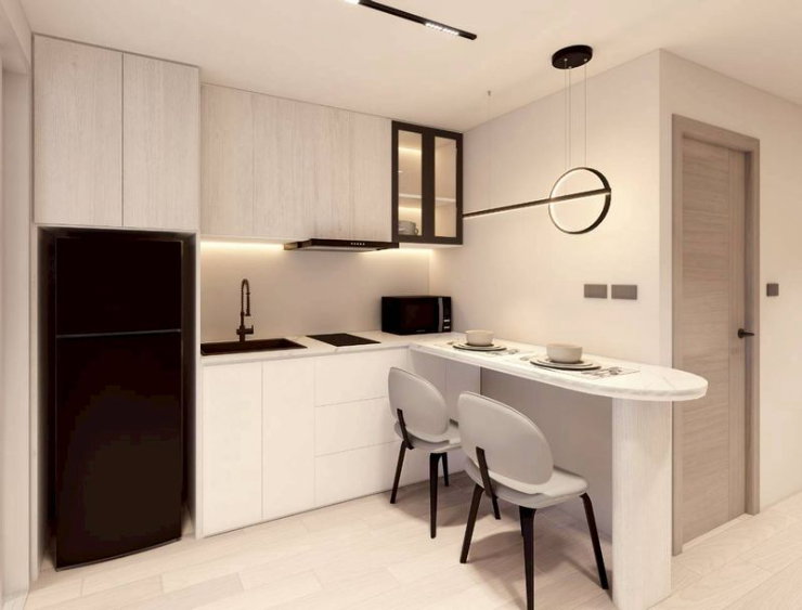 รูป ขาย Chomdoi Square เชียงใหม่ คอนโดห้องสวยสไตล์ **Modern Luxury** ออกแบบอย่างพิถีพิถันในโทนอบอุ่น CH-4 - รูปที่ 4/18
