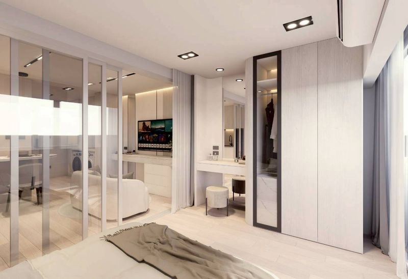 รูป ขาย Chomdoi Square เชียงใหม่ คอนโดห้องสวยสไตล์ **Modern Luxury** ออกแบบอย่างพิถีพิถันในโทนอบอุ่น CH-4 - รูปที่ 16/18
