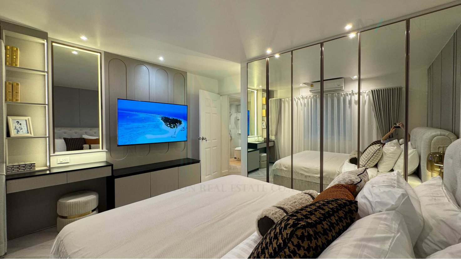 รูป ให้เช่าคอนโด ฟอร์จูน คอนโด ทาวน์ อาคาร 2 ชั้น 12A 3 ห้องนอน ขนาด 99.00 ตรม ใกล้ เซ็นทรัลพลาซา พระราม 3 - รูปที่ 2/8