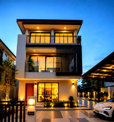 ขายบ้านเดี่ยว : P0806/[ขาย] เอคิว อาร์เบอร์ สวนหลวง ร.9 - พัฒนาการ (AQ Arbor) |