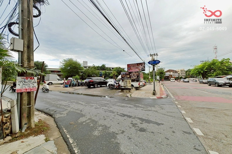 รูป ขายที่ดินเปล่า 92 ตร.ว ถนนรามอินทรา - คู้บอน 31 ใกล้รถไฟฟ้าสายสีชมพู - รูปที่ 5/6