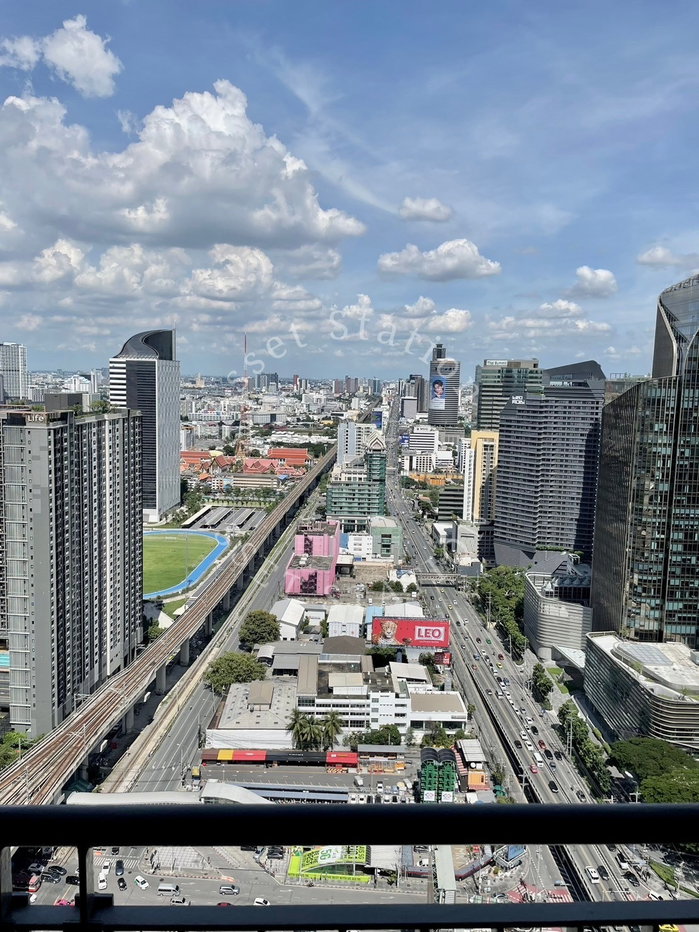รูป 🌁The Address Asoke 1นอน 1น้ำ ชั้นสูง ห้องสวย เฟอร์นิเจอร์ครบครัน ใกล้ MRT เพชรบุรี🚆 - รูปที่ 13/14