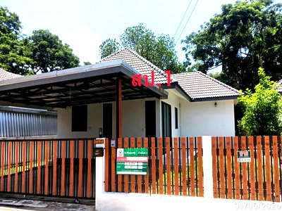 บ้านเดี่ยว เทศบาลตำบลดอนแก้ว : บ้านเดี่ยว 68 ตร.วา สารภี เชียงใหม่ 1.8M