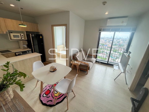 2 Beds Large Room City View Fully furnished Good Location Close to MRT Chula Kasem @ Nue Noble Ngamwongwan
