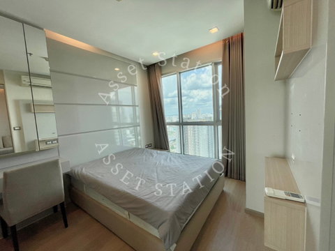 🌁The Address Asoke 1นอน 1น้ำ ชั้นสูง ห้องสวย เฟอร์นิเจอร์ครบครัน  ใกล้ MRT เพชรบุรี🚆